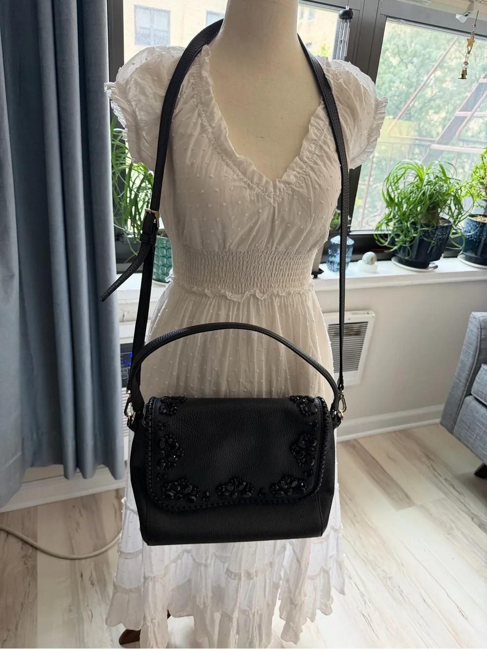 kate spade textured leather